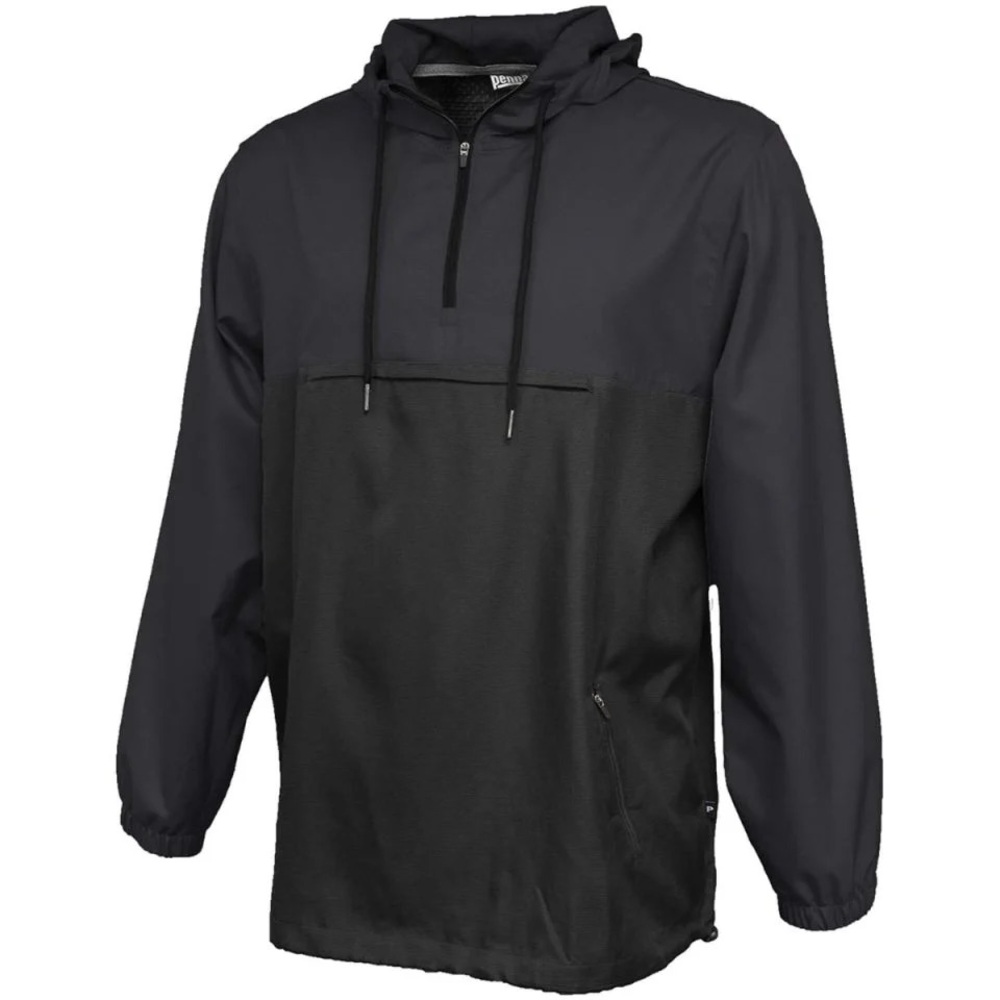 Pennant Colorblock Anorak Windbreaker Jacket (Black) NWT